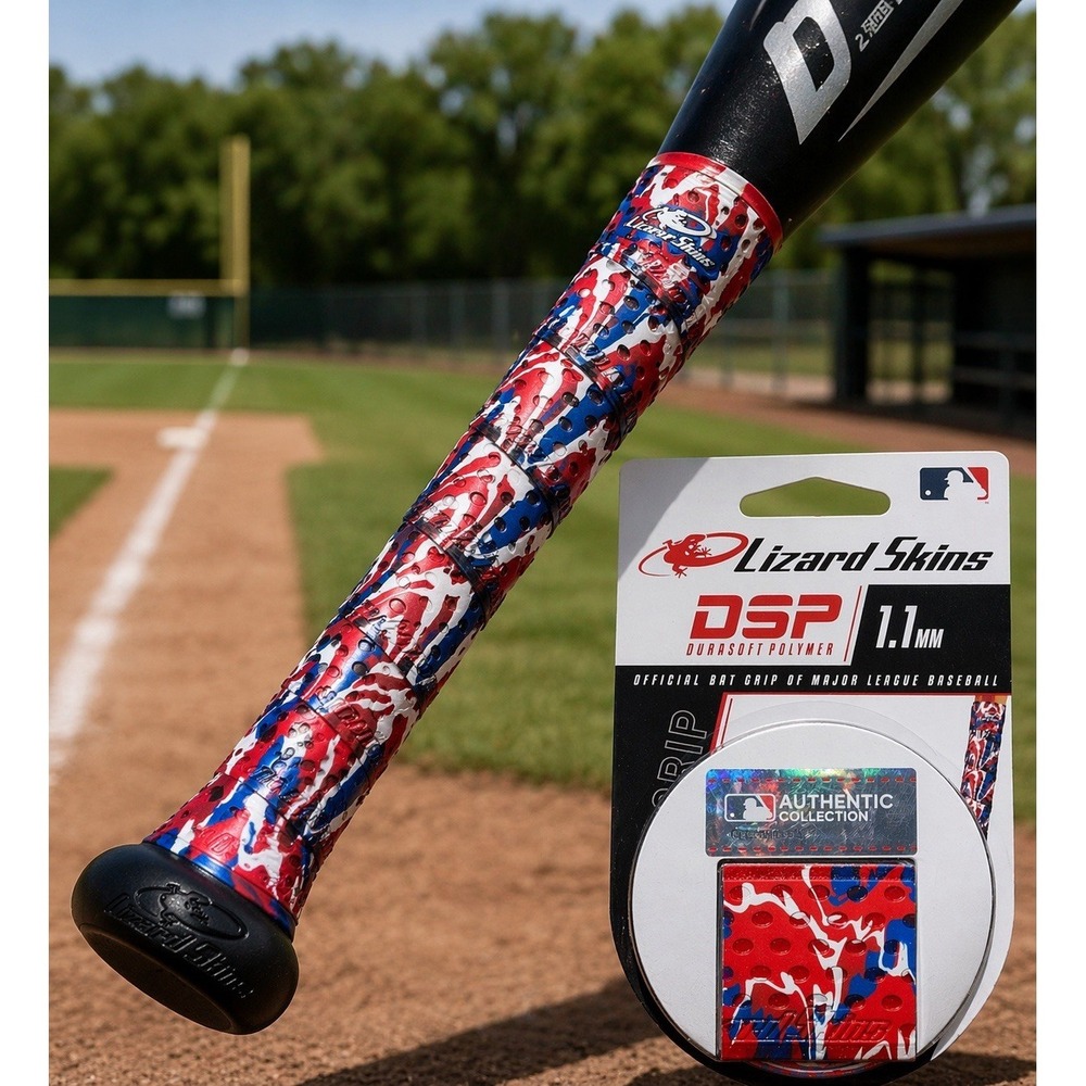 Lizard Skins DSP Bat Grip 1.1mm Patriot Camo MLB Authentic New